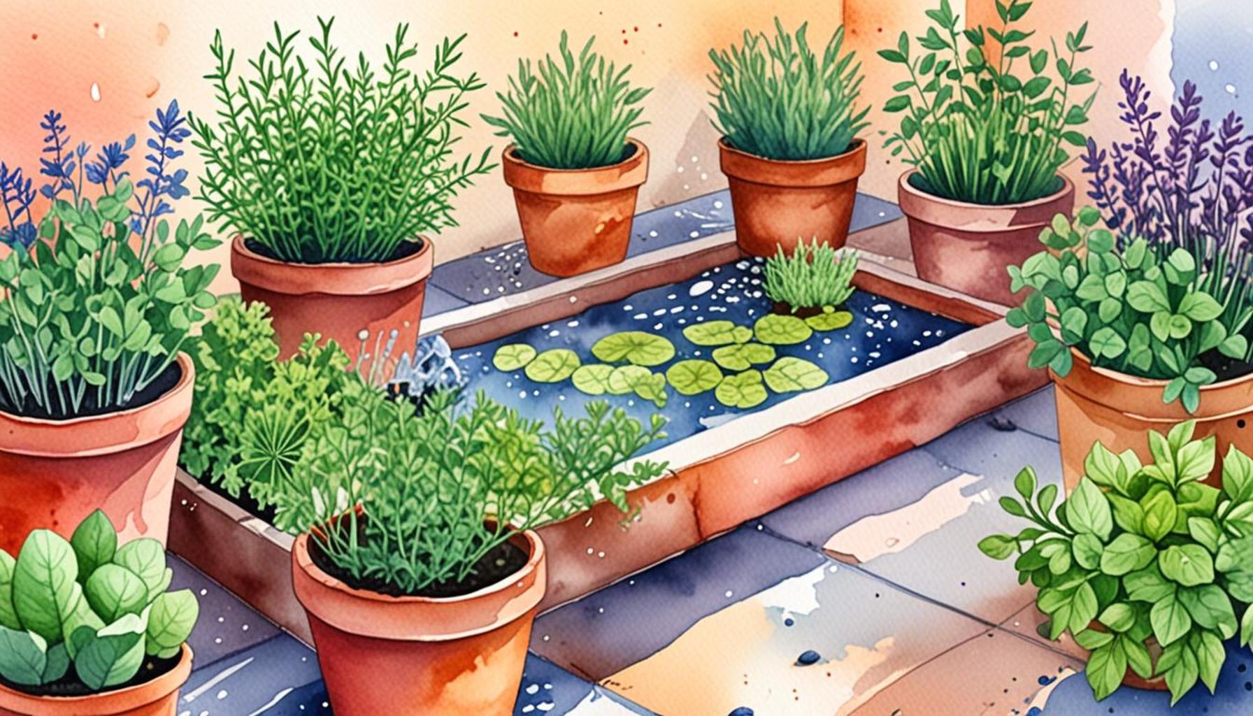 How to Create a Low-Water Herb Garden for Beginners