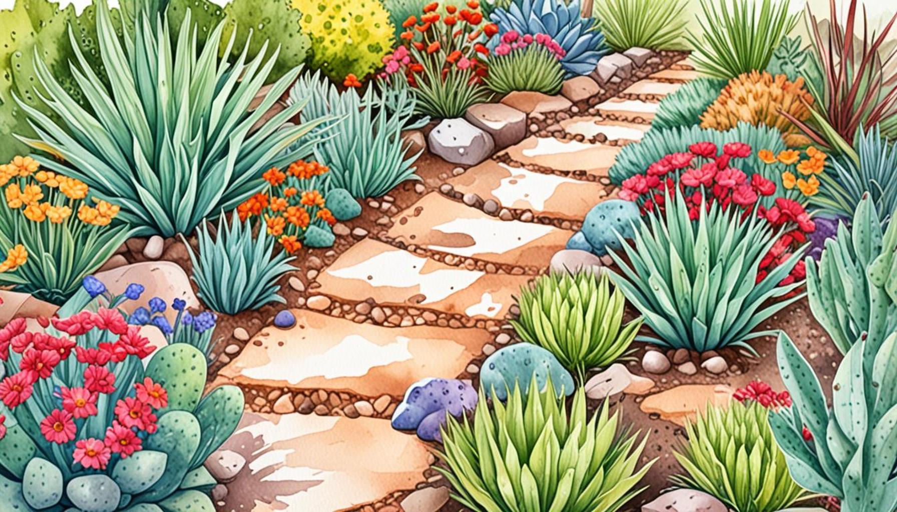 Xeriscaping Gardening Techniques for Beginners: Creating a Water-Saving Garden