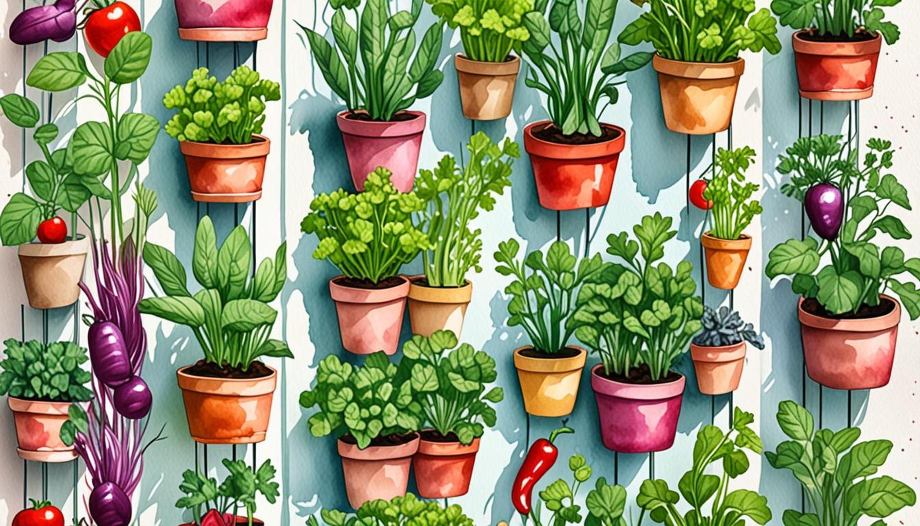 How to Create a Mini Vertical Vegetable Garden: Making the Most of Small Spaces Creatively